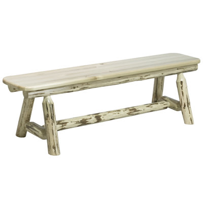 Montana Woodworks® Montana Plank Style Wood Bench