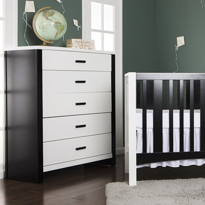 Dream On Me Cafeina 5 Drawer Dresser