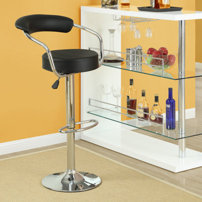 Modway Diner Adjustable Height Swivel Bar Stool ..