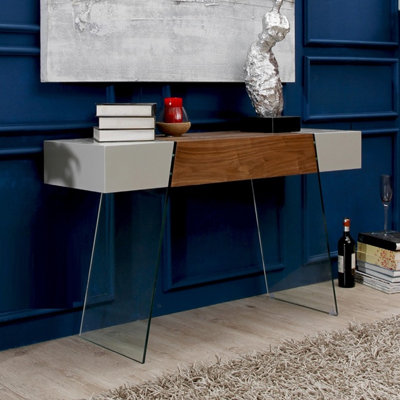Casabianca Furniture IL Vetro Cabana Console Table