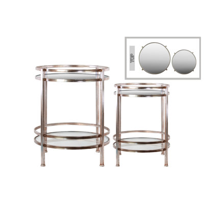 Urban Trends 2 Piece End Table Set