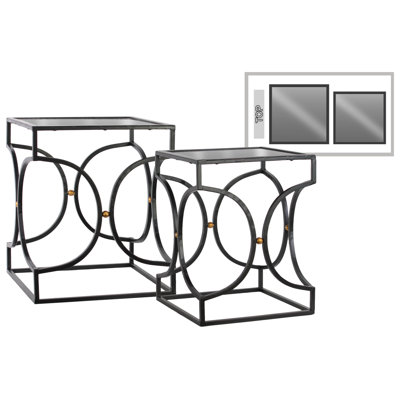 Urban Trends 2 Piece Nesting Tables