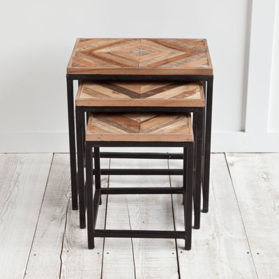 Bungalow Rose 3 Piece Nesting Tables