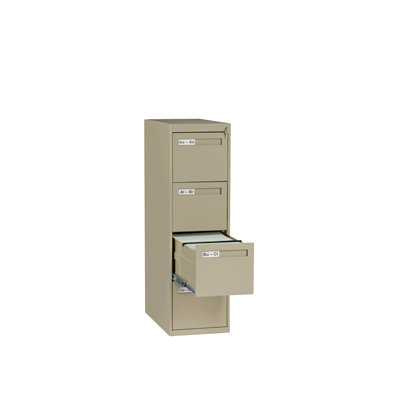 Tennsco Corp. 4 Drawer Vertical Letter..