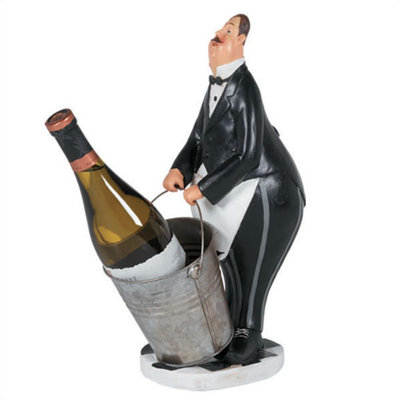 RAM Game Room Butler in Black Tuxedo 1 Bottle Ta..