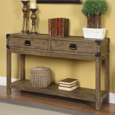 Coast to Coast Imports LLC 2 Drawer Console Table