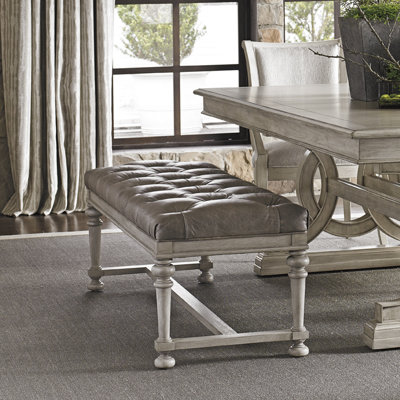 Lexington Oyster Bay Bellport Fabric Tufted Bench