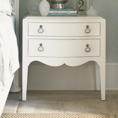 Tommy Bahama Home Ivory Key 2 Drawer Nightstand