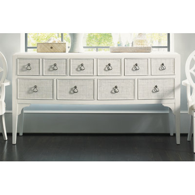 Tommy Bahama Home Ivory Key Spanish Point Sidebo..