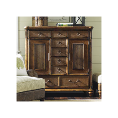 Tommy Bahama Home Bali Hai 9 Drawer Gentleman's Chest