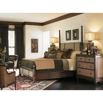 Tommy Bahama Home Landara Panel Customizable Bed..