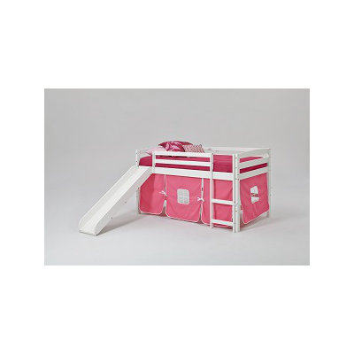 Chelsea Home Loft Bed with Slide and Ladder