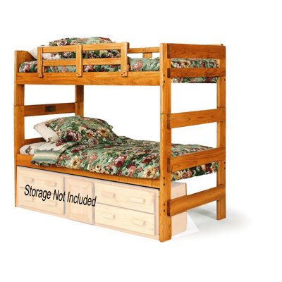Chelsea Home Twin Over Twin Bunk Bed