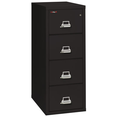 FireKing Fireproof 4-Drawer Vertical Letter File