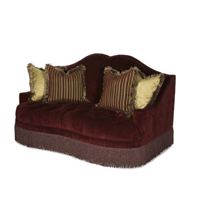 Michael Amini Imperial Court Tufted Loveseat