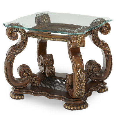 Michael Amini Oppulente End Table