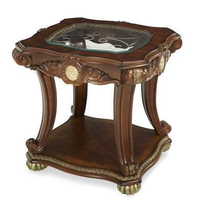 Michael Amini Cortina End Table