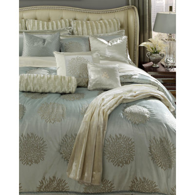 michael amini harlington reversible comforter set wayfair michael amini harlington reversible comforter set wayfair