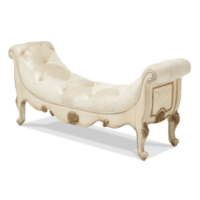 Michael Amini Platine De Royale Bedroom Bench
