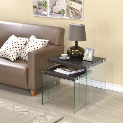 Fox Hill Trading Millenial 2 Piece Nesting Tables
