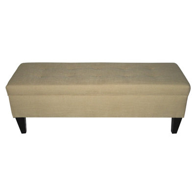 Three Posts Tusarora Upholstered Storage Bench