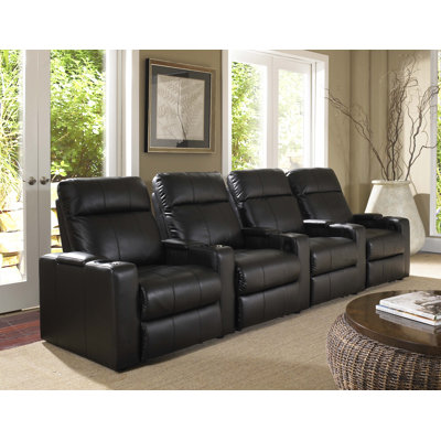 RowOne Plaza Home Theater Recliner Row of 4