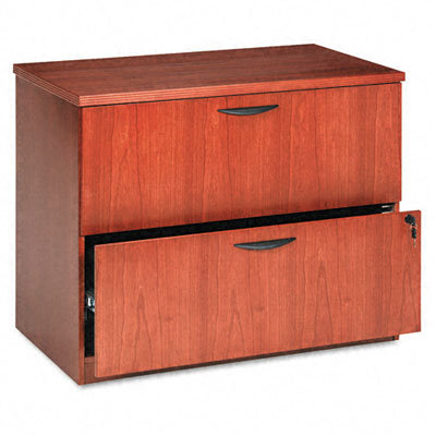 Basyx by HON Veneer 2-Drawer Locking ..