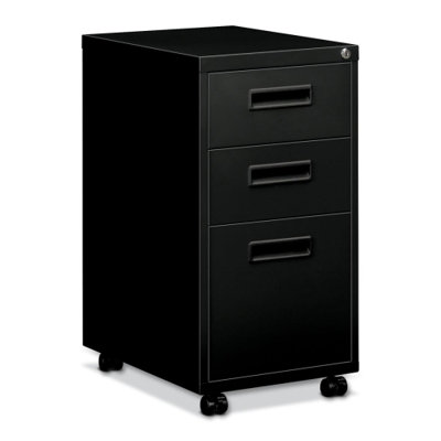 Basyx by HON Embark Series 3-Drawer Mobile Pedestal File