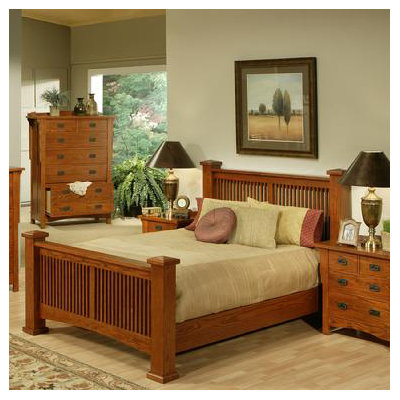 AYCA Furniture Heartland Manor Panel Bed