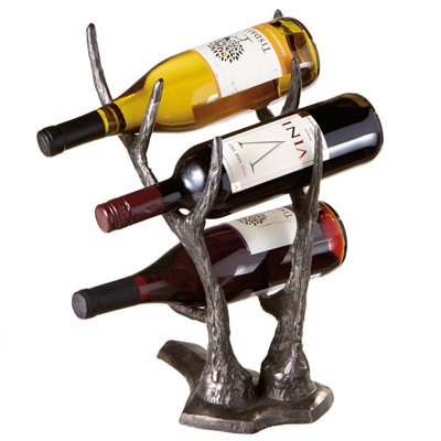 CBK Weekend Retreat 3 Bottle Tabletop Wine Rack