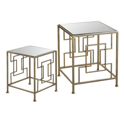 House of Hampton Ettinger 2 Piece Nest..