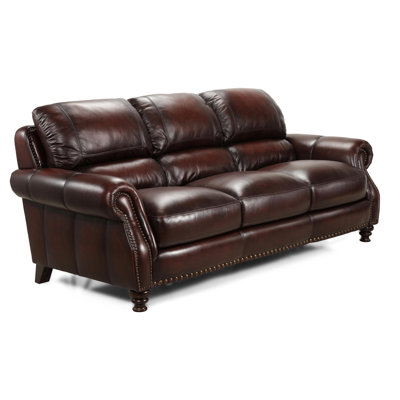 Simon Li Prescott Leather Sofa