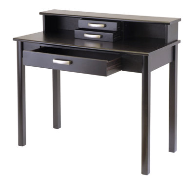 Winsome Liso Computer Desk with Hutch ..