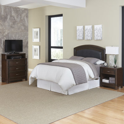 Home Styles Crescent Hill Panel 3 Piece Bedroom ..