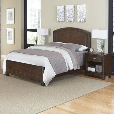 Home Styles Crescent Hill Panel 3 Piece Bedroom ..