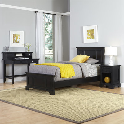 Home Styles Bedford Panel 4 Piece Bedroom Set (Set of 3)