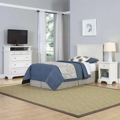 Home Styles Naples Panel 3 Piece Bedroom Set