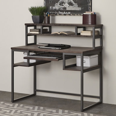 Home Styles Barnside Metro Computer Desk with Hutch