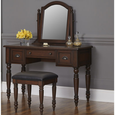 Home Styles Country Comfort Vanity with Mirror