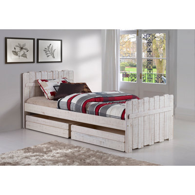 Donco Kids Tree House Twin Panel Bed with Storage