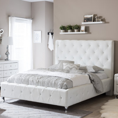 Wholesale Interiors Baxton Studio Upholstered Platform Bed