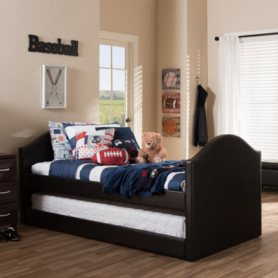 Wholesale Interiors Baxton Studio Twin Bed with Trundle