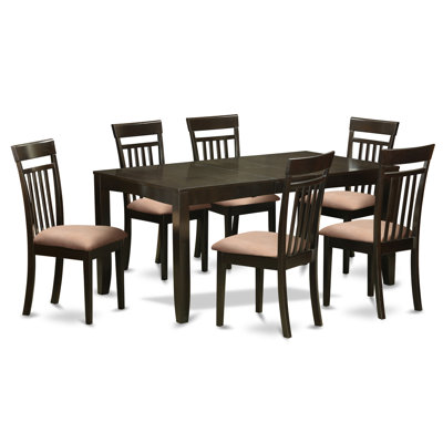 East West Furniture Lynfield 7 Piece D..