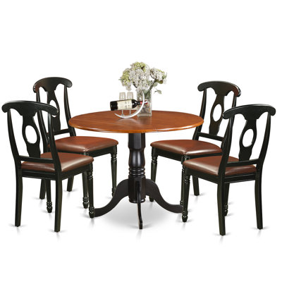 East West Furniture 5 Piece Dining Set