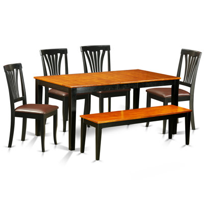 East West Furniture Nicoli 6 Piece Din..