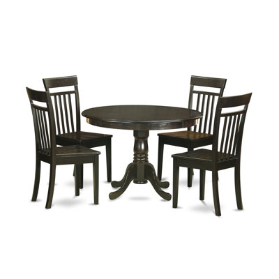 East West Furniture Hartland 5 Piece Dining Set