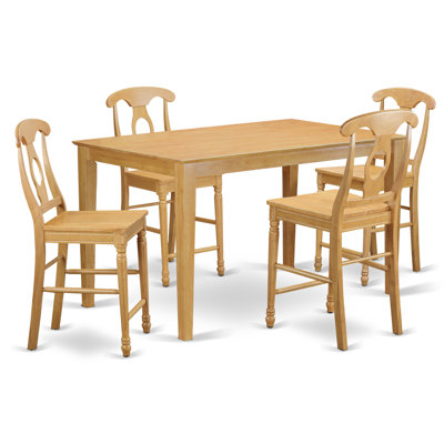 Charlton Home Smyrna 5 Piece Counter Height Pub ..