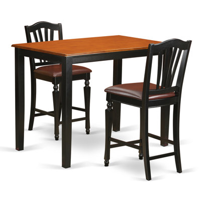 East West Furniture Yarmouth 3 Piece Counter Hei..