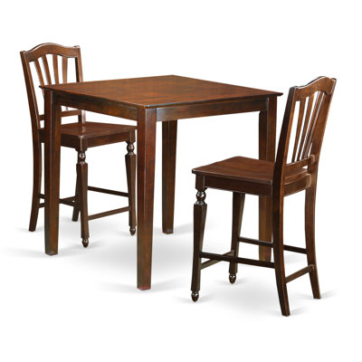 East West Furniture Vernon 3 Piece Counter Heigh..