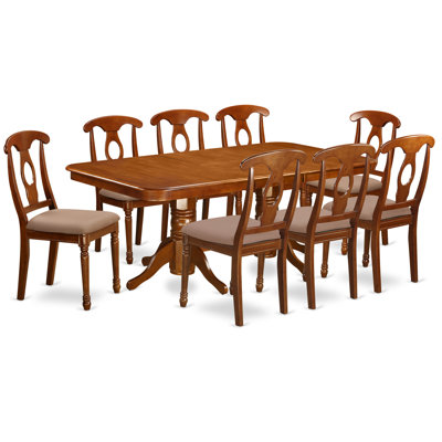East West Furniture Napoleon 9 Piece Dining Set
